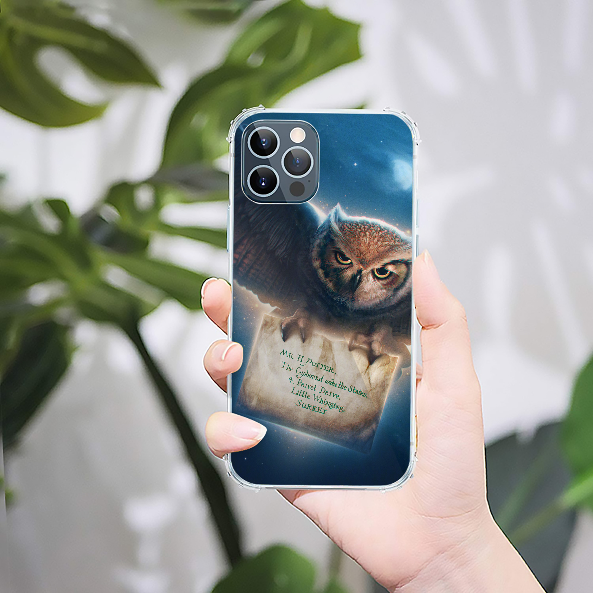 （画像用） Harry Potter ハリー・ポッターシリーズ 【iPhone 12シリーズ対応】透明スマホケース（クリアソフトケース）